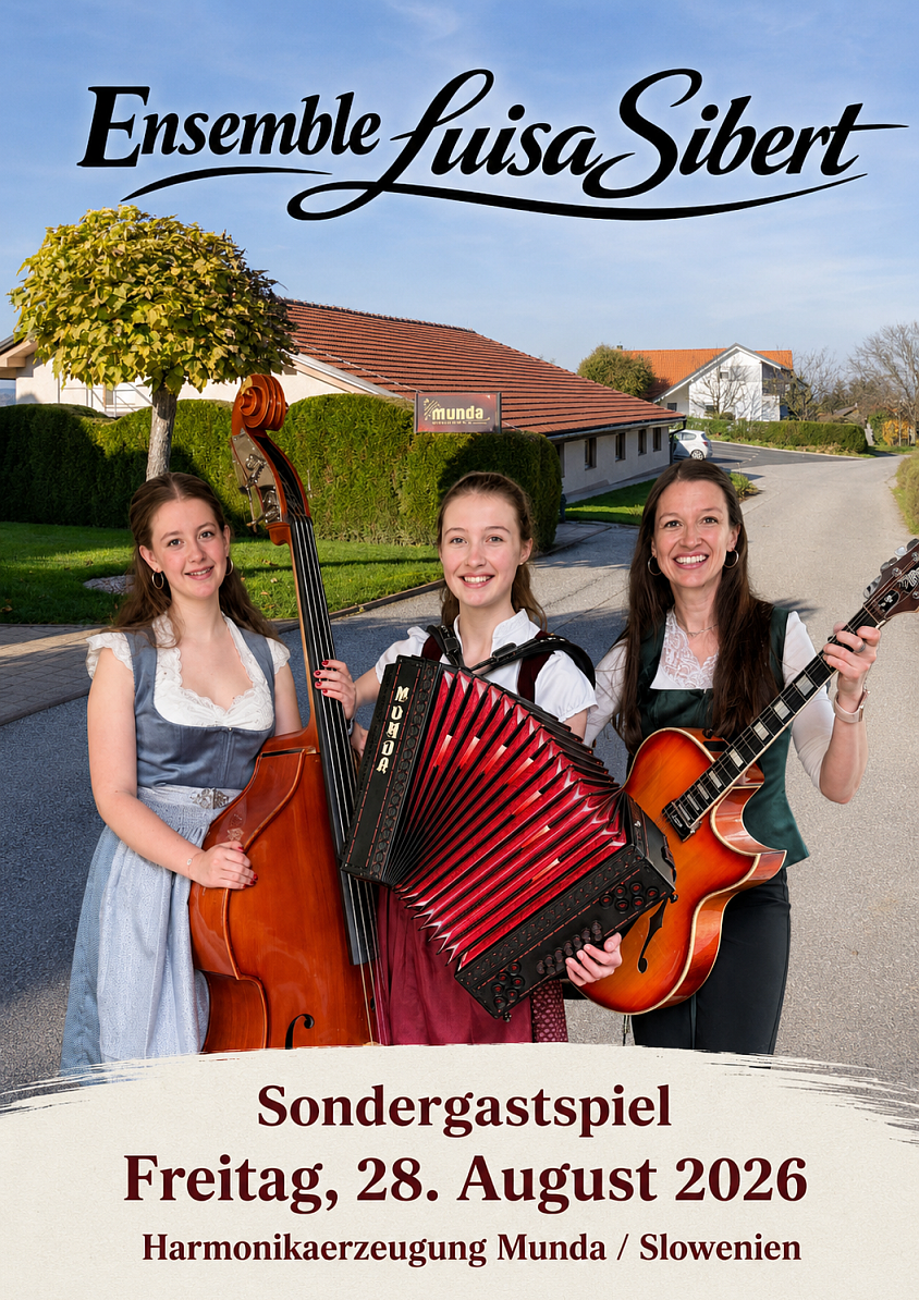 Konzert bei Harmonikaerzeuger MUNDA Slowenien