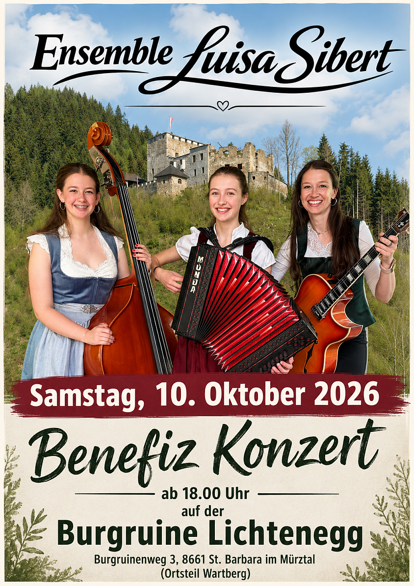 Benefiz Konzert in Wartberg